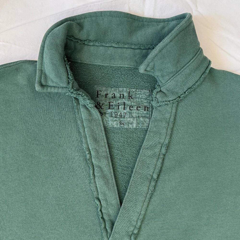 Frank & Eileen Triple Fleece Patrick size XS Kelly Green - Picture 2 of 4